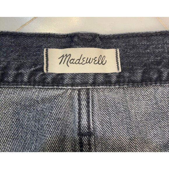 MADEWELL Relaxed Denim Short, Button Fly, Sz 27 - Picture 2 of 6